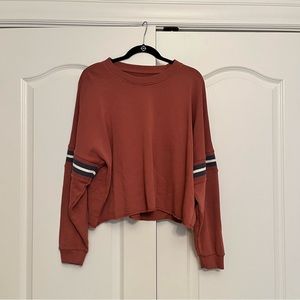 American Eagle Cropped Crewneck